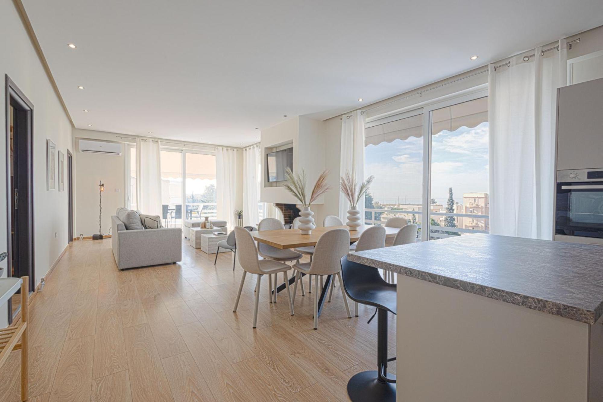 Luxurious 3-Bedroom Seaside Retreat Fully Renovated In 2025 Athen Exterior foto